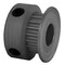 B&B Manufacturing 19-2P03-6CA3, Timing Pulley, Aluminum, Clear Anodized 19-2P03-6CA3 - alternate 2